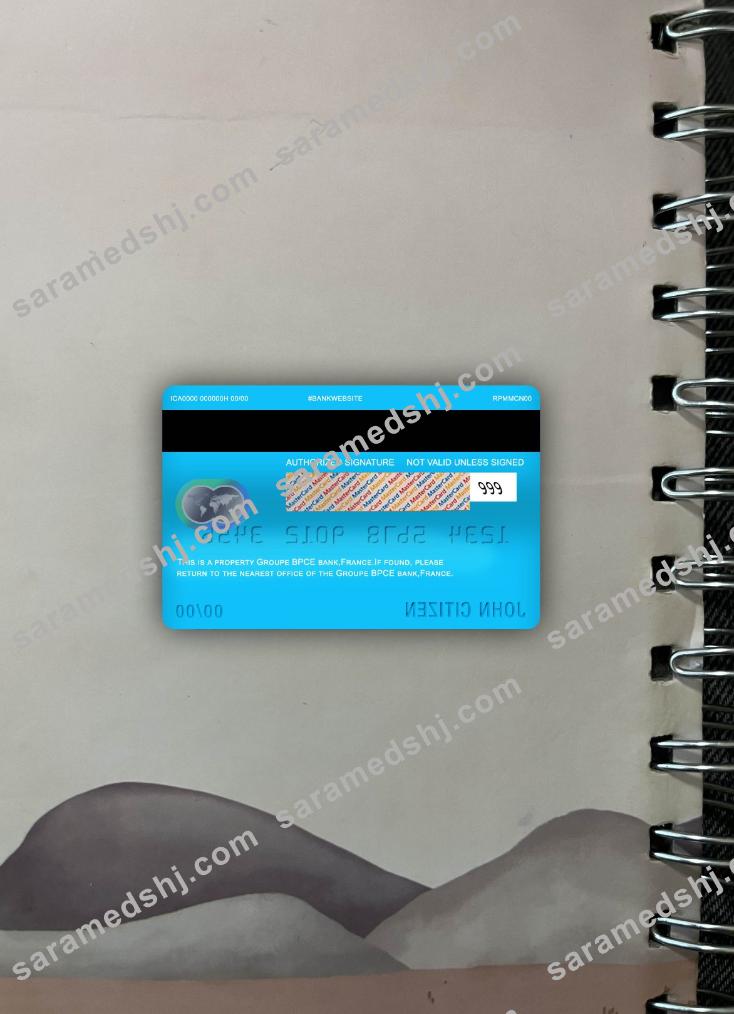 France Groupe BPCE bank mastercard photolook back